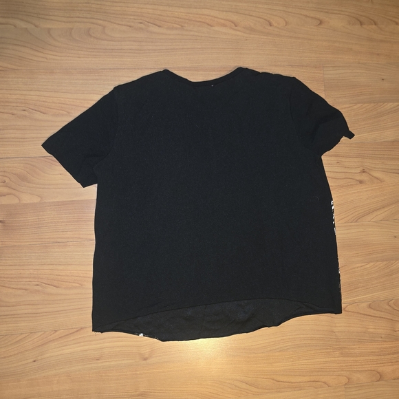 Zara Black and Cream Paisley Blouse - Picture 5 of 7